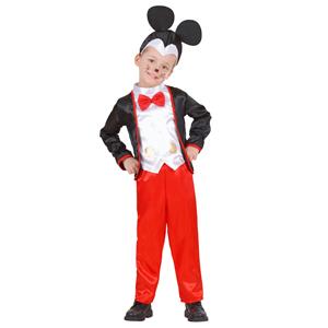 Muis Mickey pak kinderen unisex 98cm