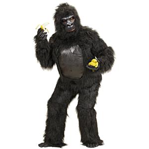Pluche gorilla mascotte kostuum-M/L