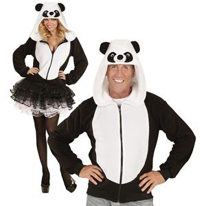 Panda pak met ritssluiting voor carnaval