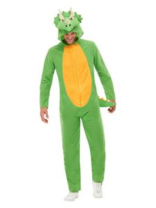 Groen dinosaurus kostuum Debbie