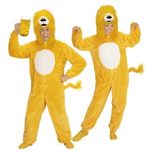 Pluche gele Leeuwen kostuums