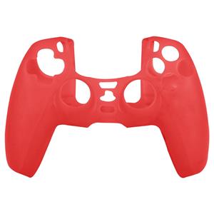 Geeek Silicone Case Cover Skin voor PS5 DualSense Controller - Rood