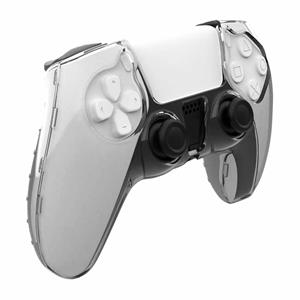 Crystal Case Hartschalenabdeckung für PS5 DualSense Controller - Transparent