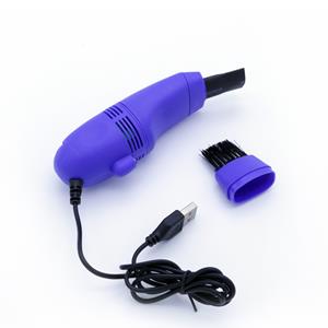Geeek USB stofzuiger - Toetsenbord cleaner / Schoonmaakset voor kruimels en stof - Computer / PC / Laptop  Kruimeldief - Mini stofzuiger Blauw
