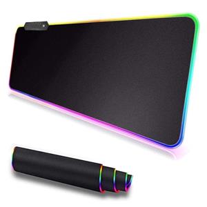 Geeek Gaming XXL Muismat RGB LED -  Muis en Toetsenbord Bureau Onderlegger