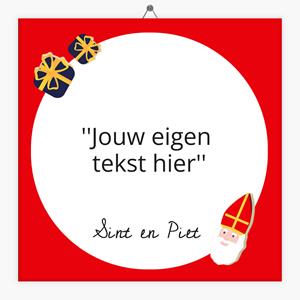 Tegeltje.nl Tegeltje tekst sint en piet