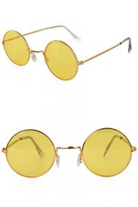 Lennon bril in de kleur geel
