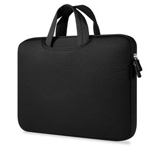 Geeek Airbag MacBook 2-in-1 sleeve / tas voor Macbook  Pro 15 inch - Zwart