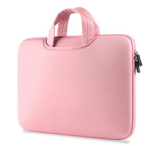 Geeek Airbag MacBook 2-in-1 sleeve / tas voor Macbook  Air / Pro 13 inch - Roze