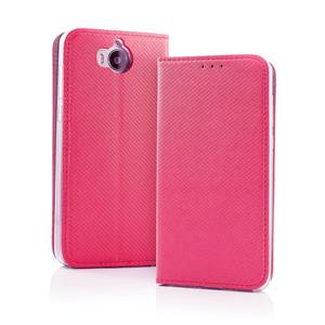 Smart Carbon Wallet Hülle für Samsung S9 Pink