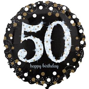 DeBallonnensite 50ste verjaardag ballon