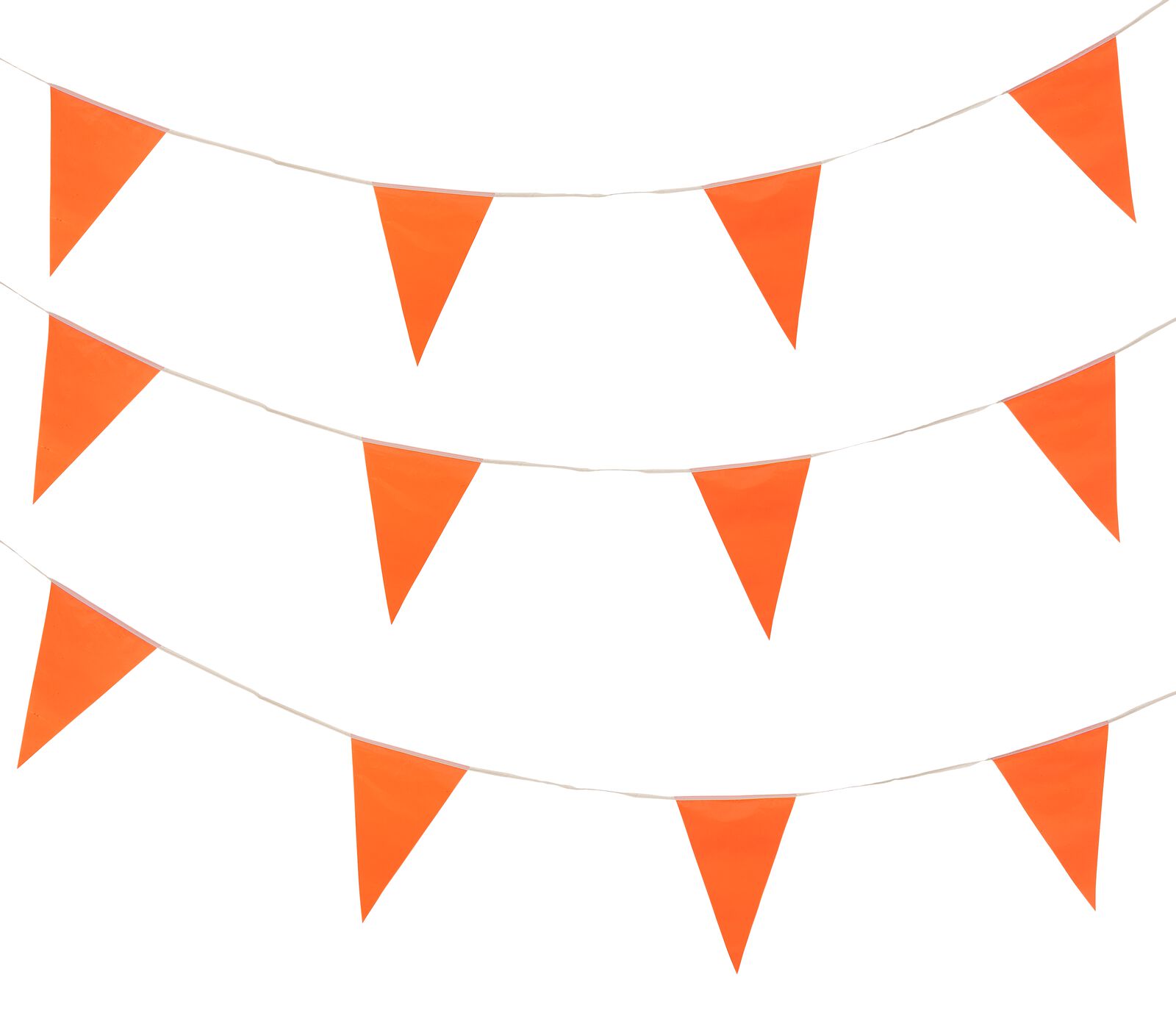 HEMA Vlaggenlijn Oranje 10 Meter (oranje)