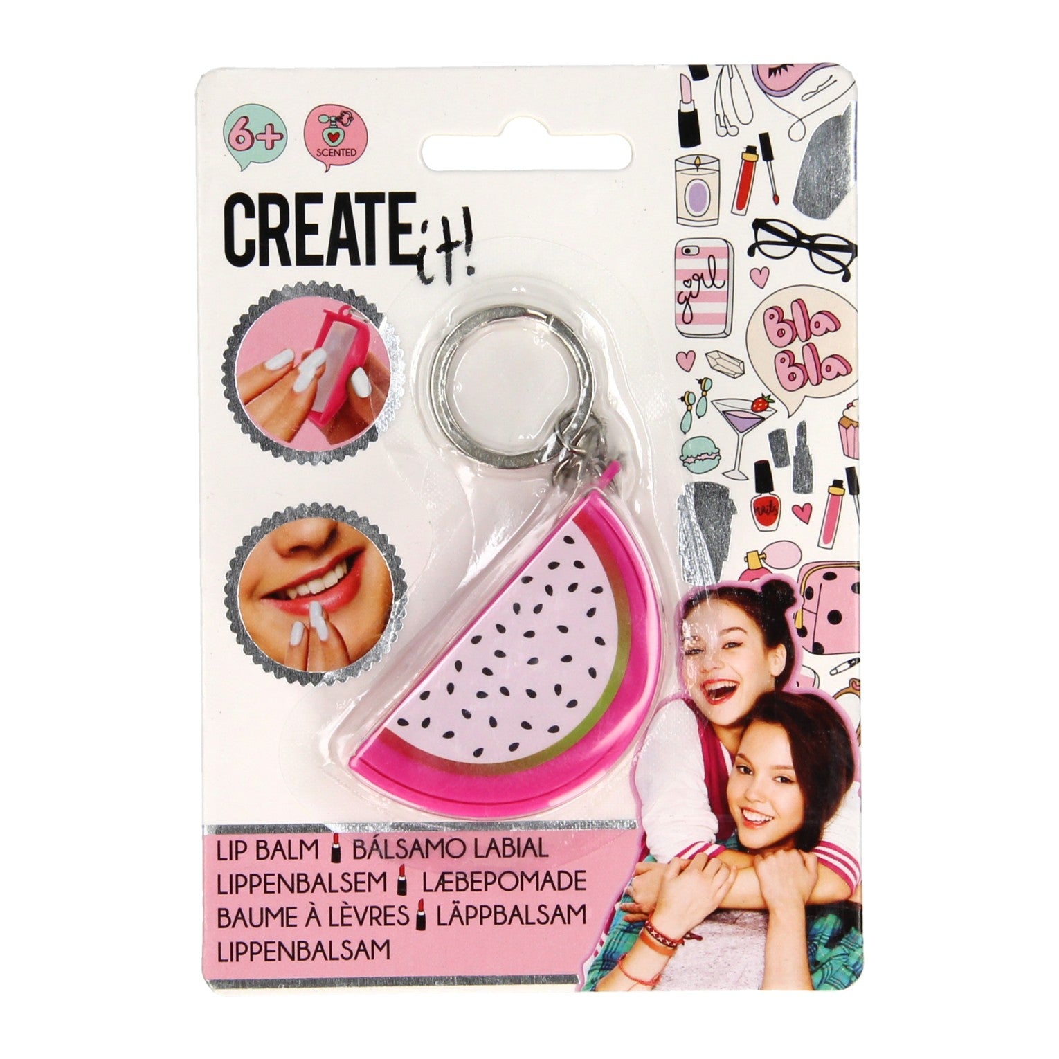 createit! CREATE IT! Lip Balm Keychain