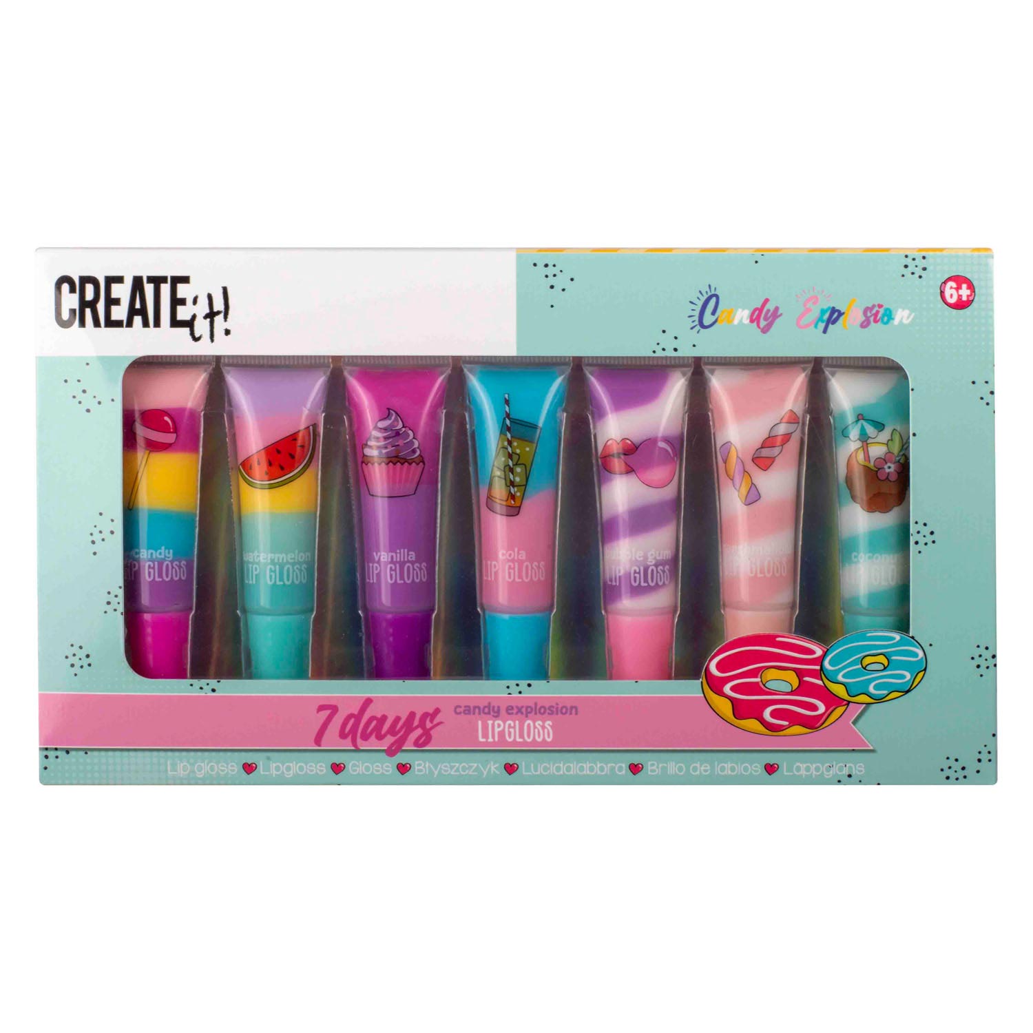createit! CREATE IT! Candy Explosion Lip Gloss Swirl