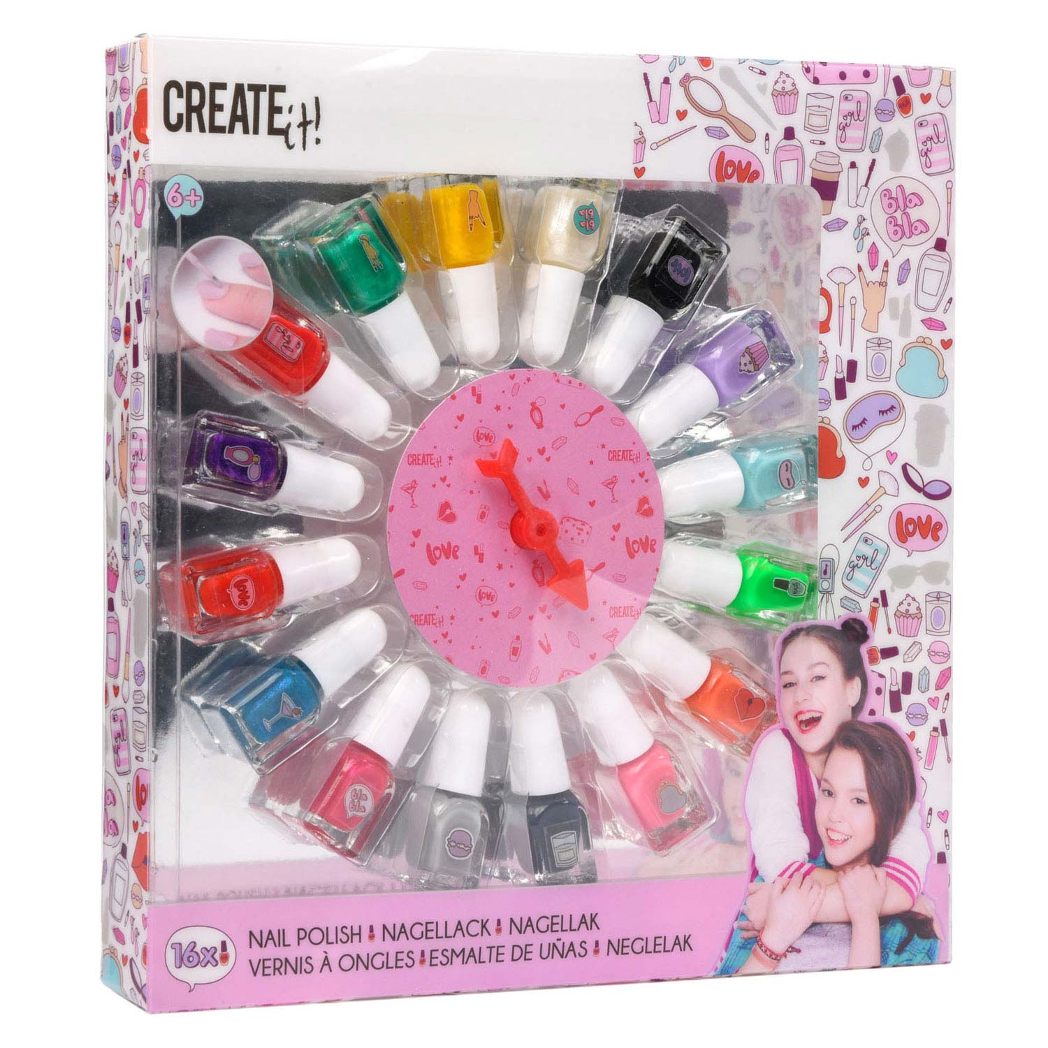 createit! CREATE IT! Nail polish set with selection wheel 1