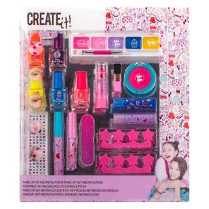 createit! CREATE IT! Beauty Make-Up Box Neon/Glitter