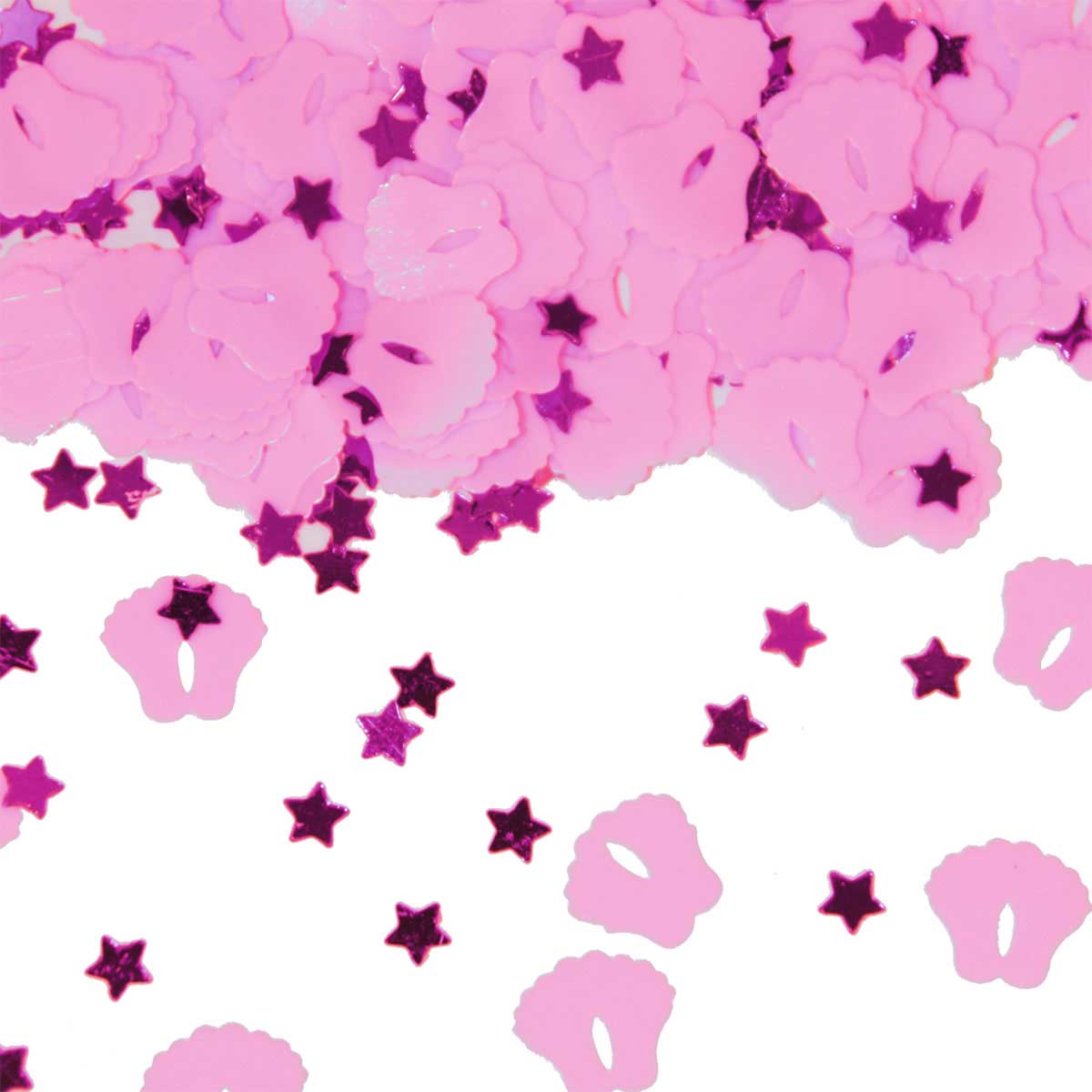Roze Tafelconfetti - Geboorte Meisje