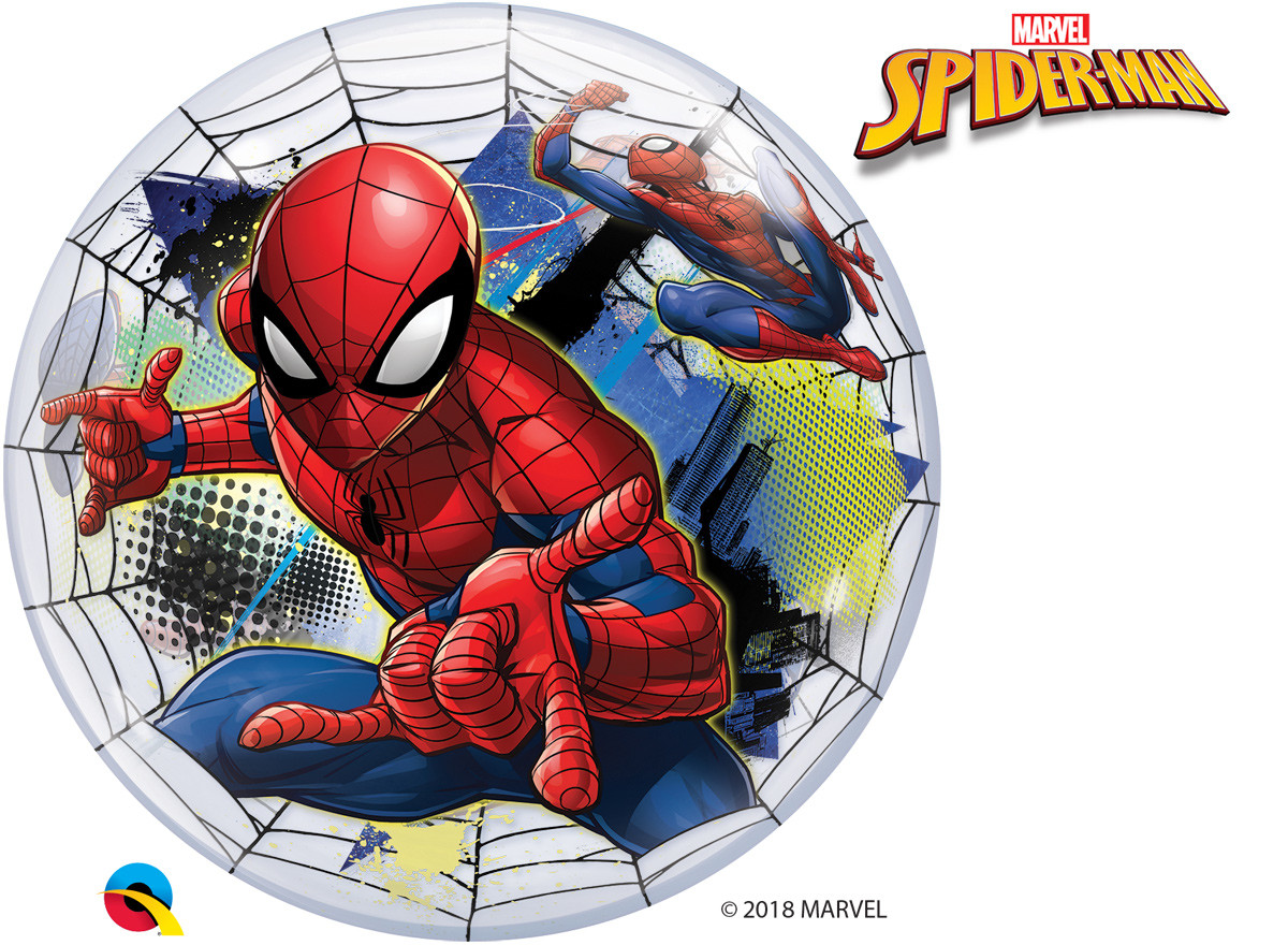 Spiderman Bubbles Ballon - 56cm