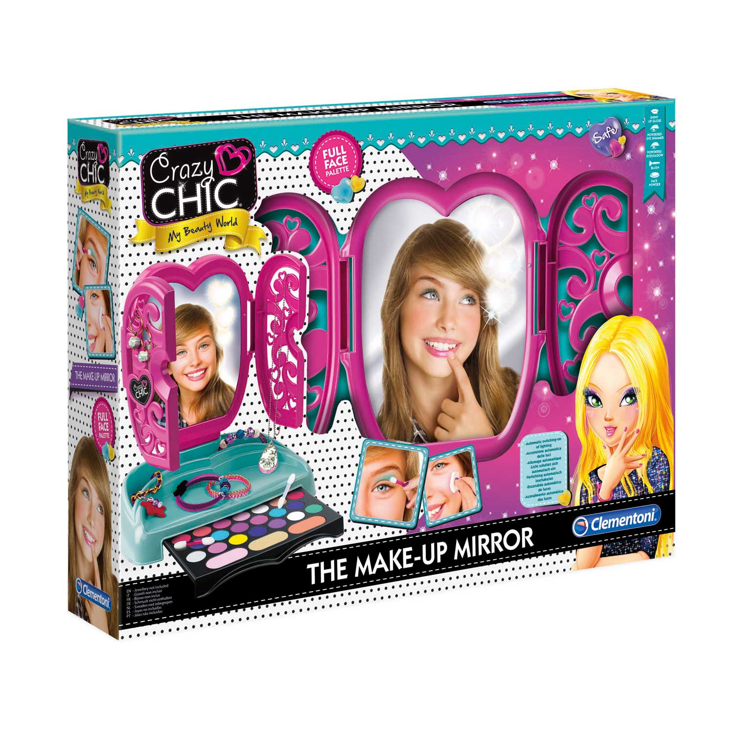 Clementoni Crazy Chic Make-up - The Make-up Mirror