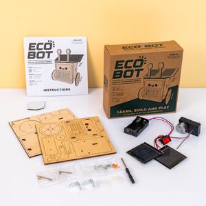 Gift Republic DIY Robot Op Zonne-energie