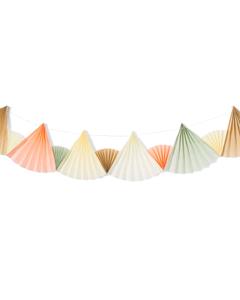 HEMA Slinger Papieren Waaiers Pastel 6m