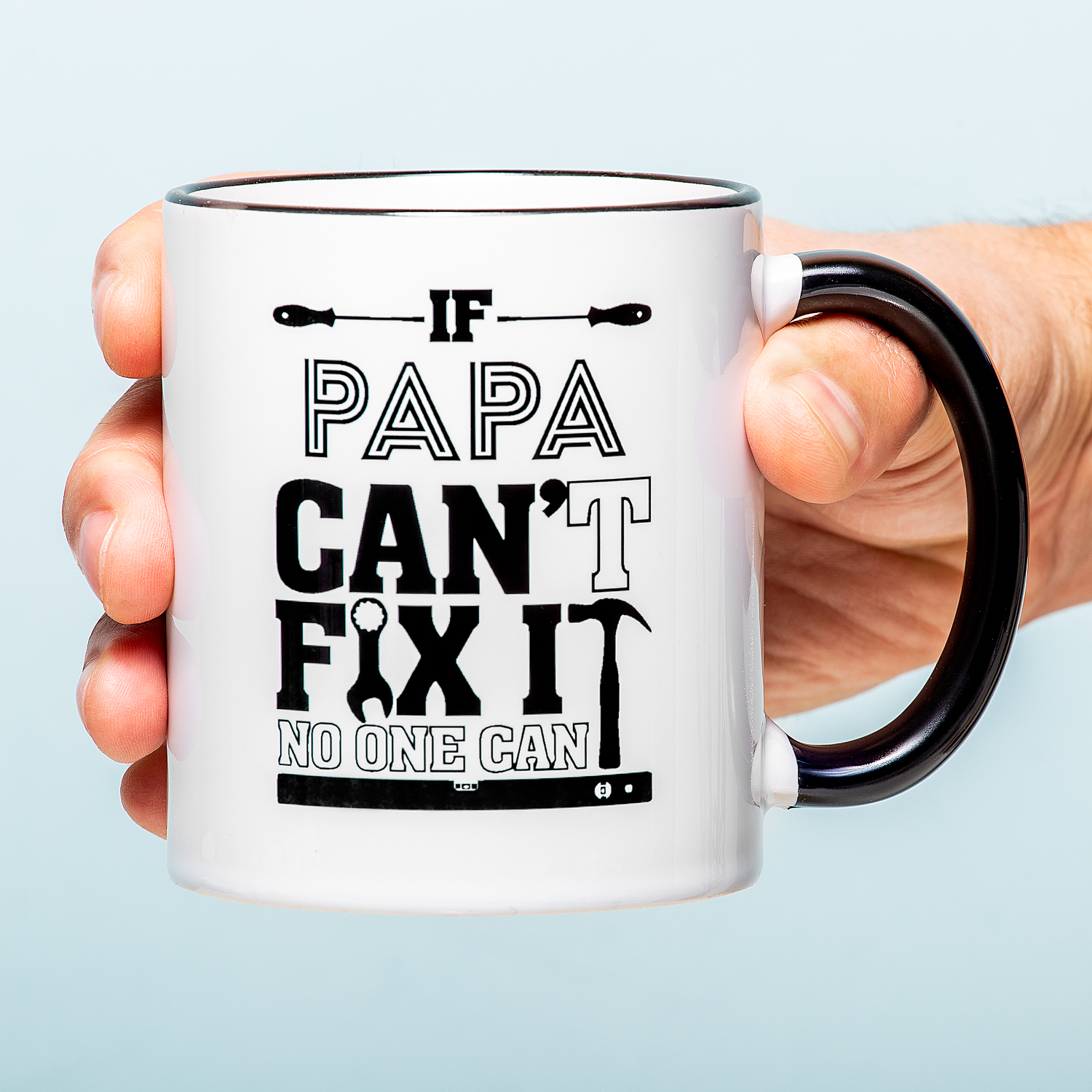 Nutcrackers Gepersonaliseerde Mok If Papa Can't Fix It