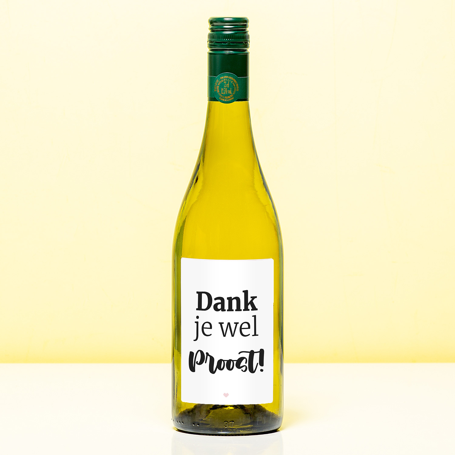 Nutcrackers Wijnfles Dank Je Wel Proost - Wit (Sauvignon Blanc)