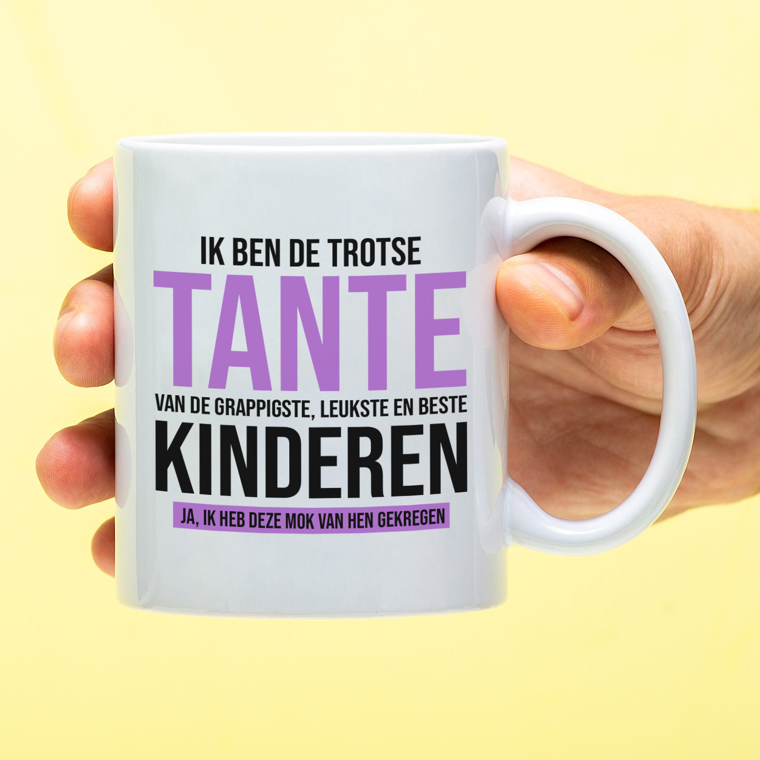 Ditverzinjeniet Mok Trots Op De Leukste Kinderen - Tante