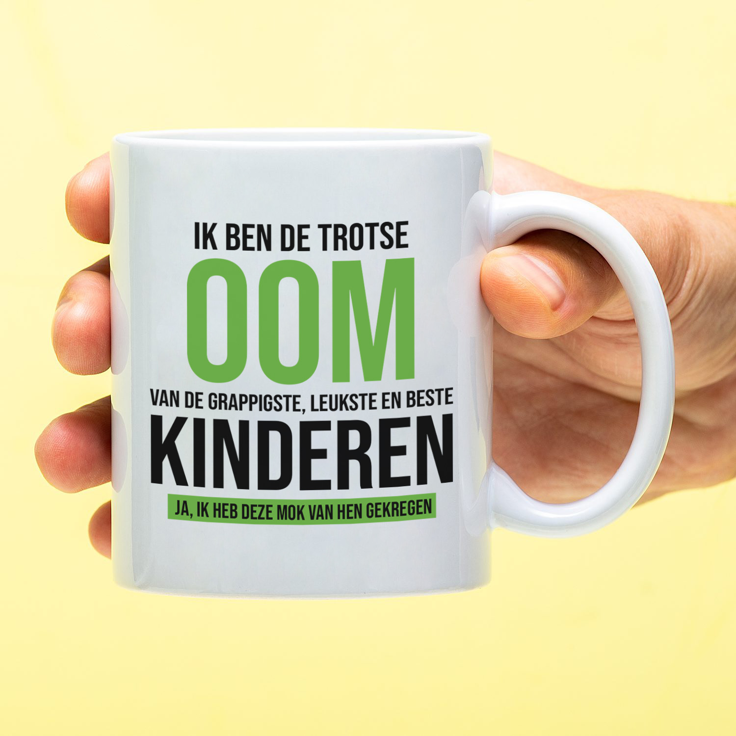 Ditverzinjeniet Mok Trots Op De Leukste Kinderen - Oom