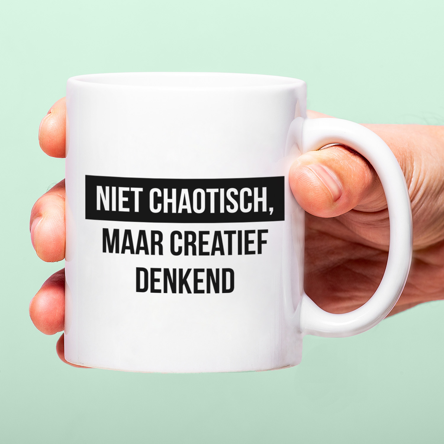 Ditverzinjeniet Mok Niet Chaotisch, Maar Creatief Denkend