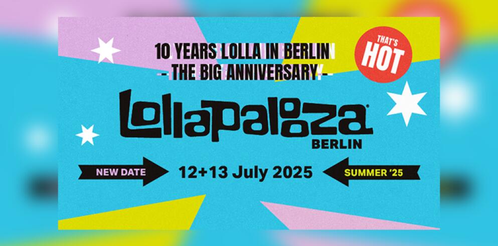 Travelcircus Lollapalooza Berlijn 2025 incl. overnachting in een tophotel