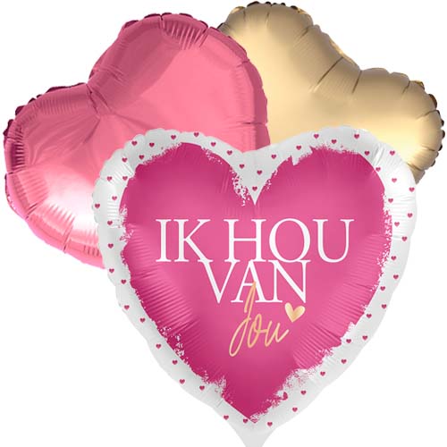 DeBallonnensite ballontoefje ik hou van jou