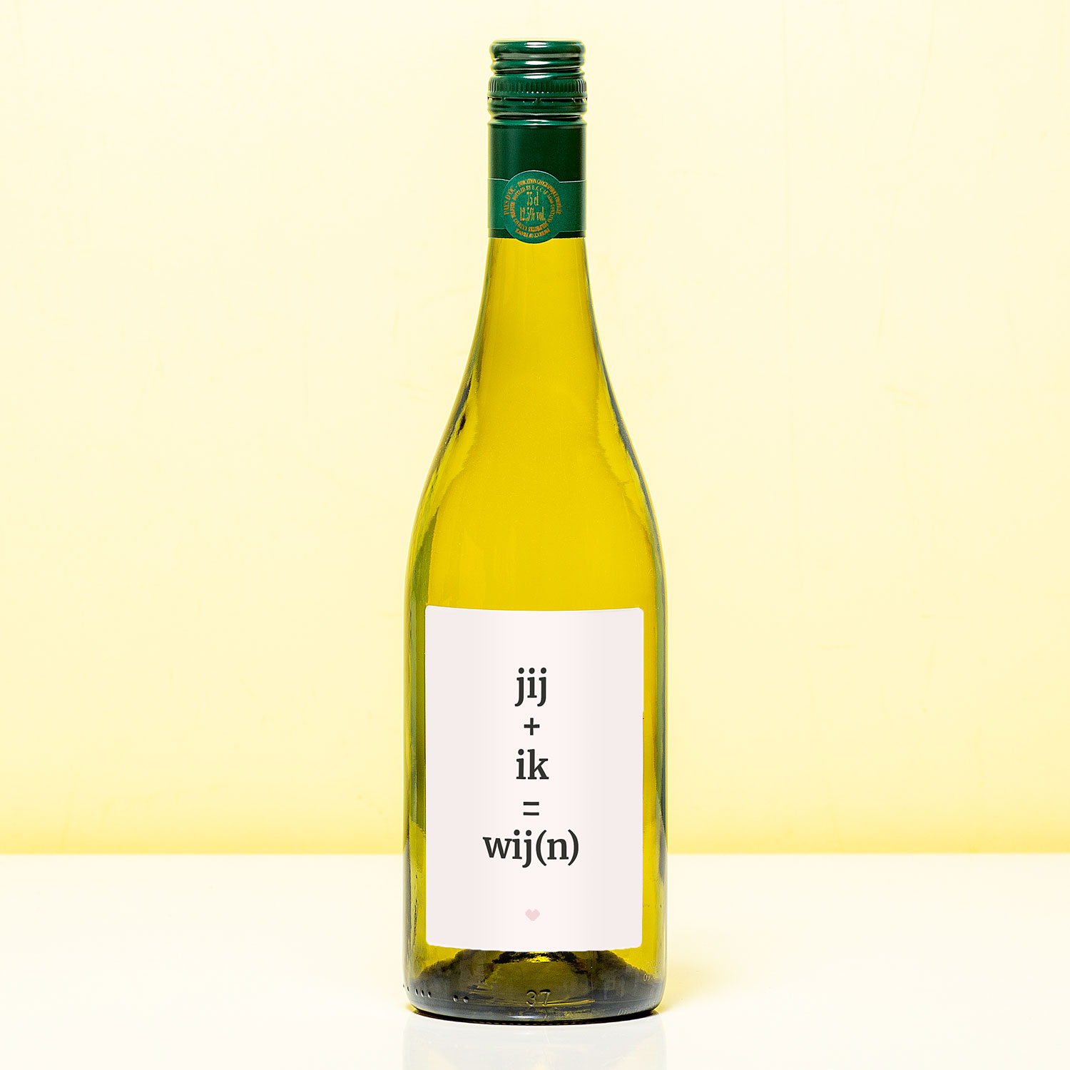 Nutcrackers Wijnfles Jij Ik Wij(n) - Wit (Sauvignon Blanc)