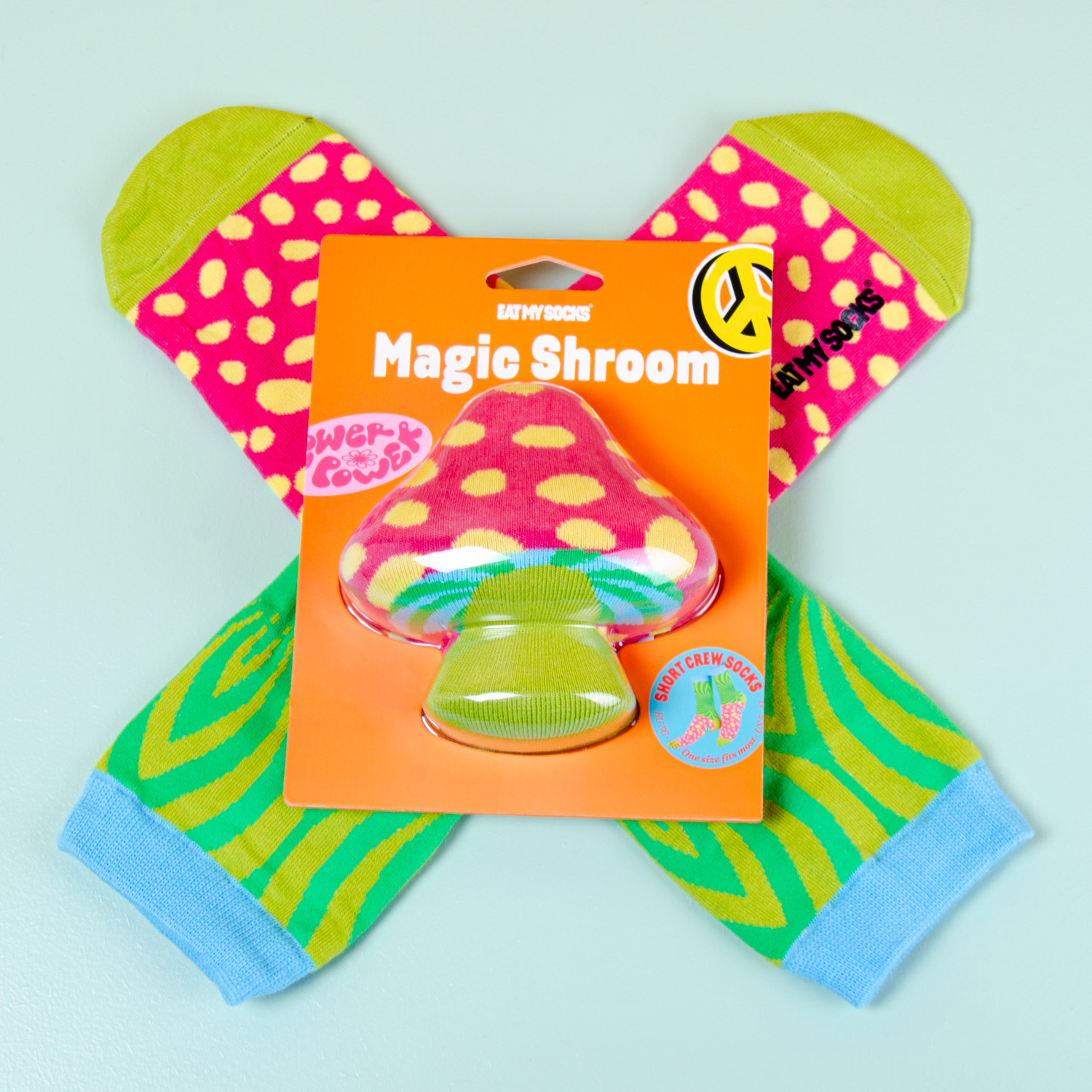 EatMySocks Magic Mushroom Sokken