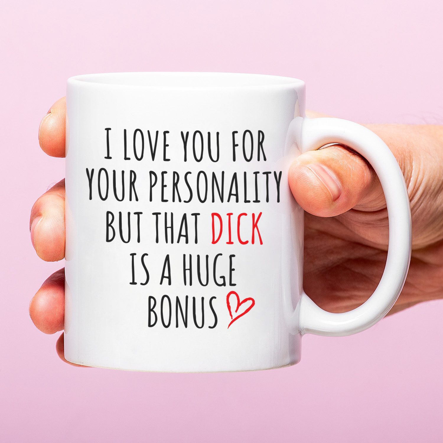 Nutcrackers Mok I Love Your Dick