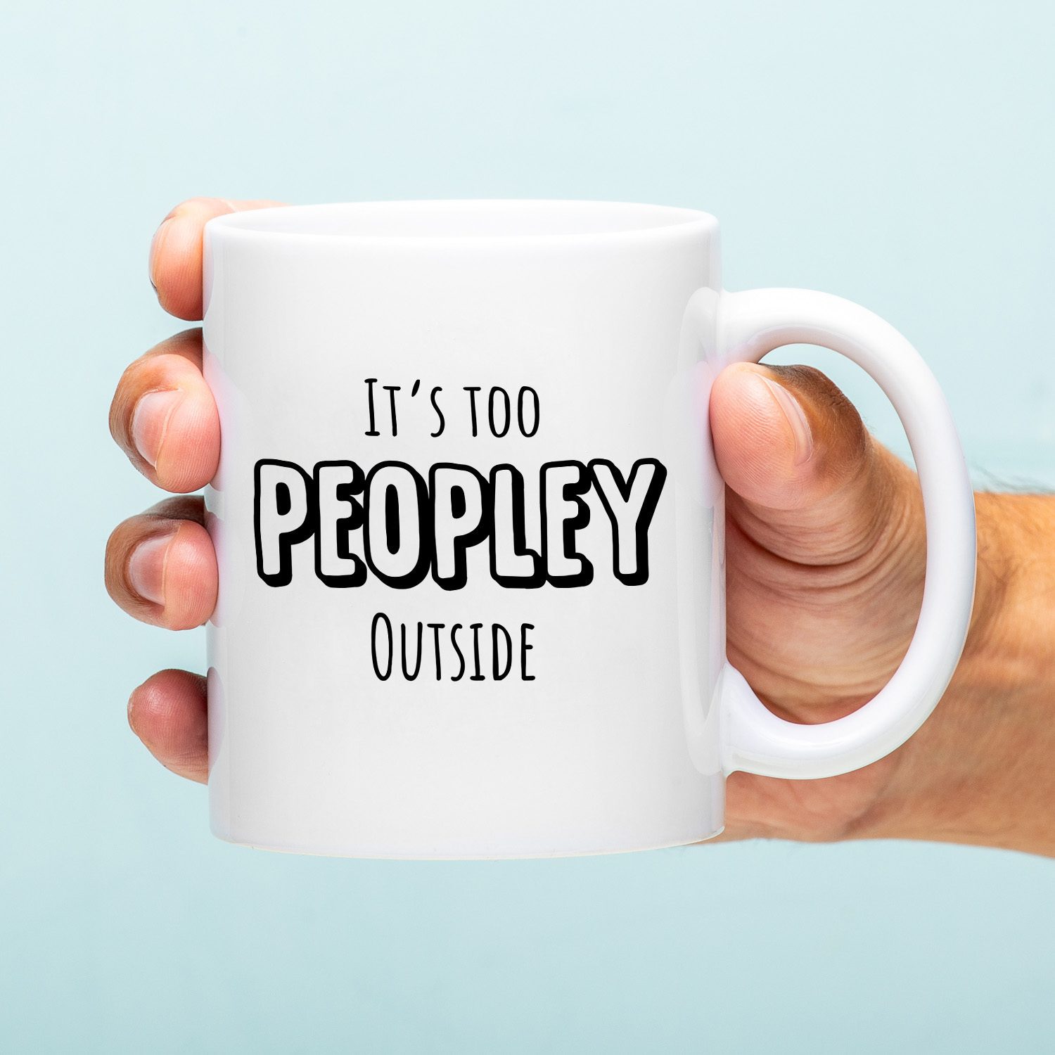 Nutcrackers Mok It's Too Peopley Outside