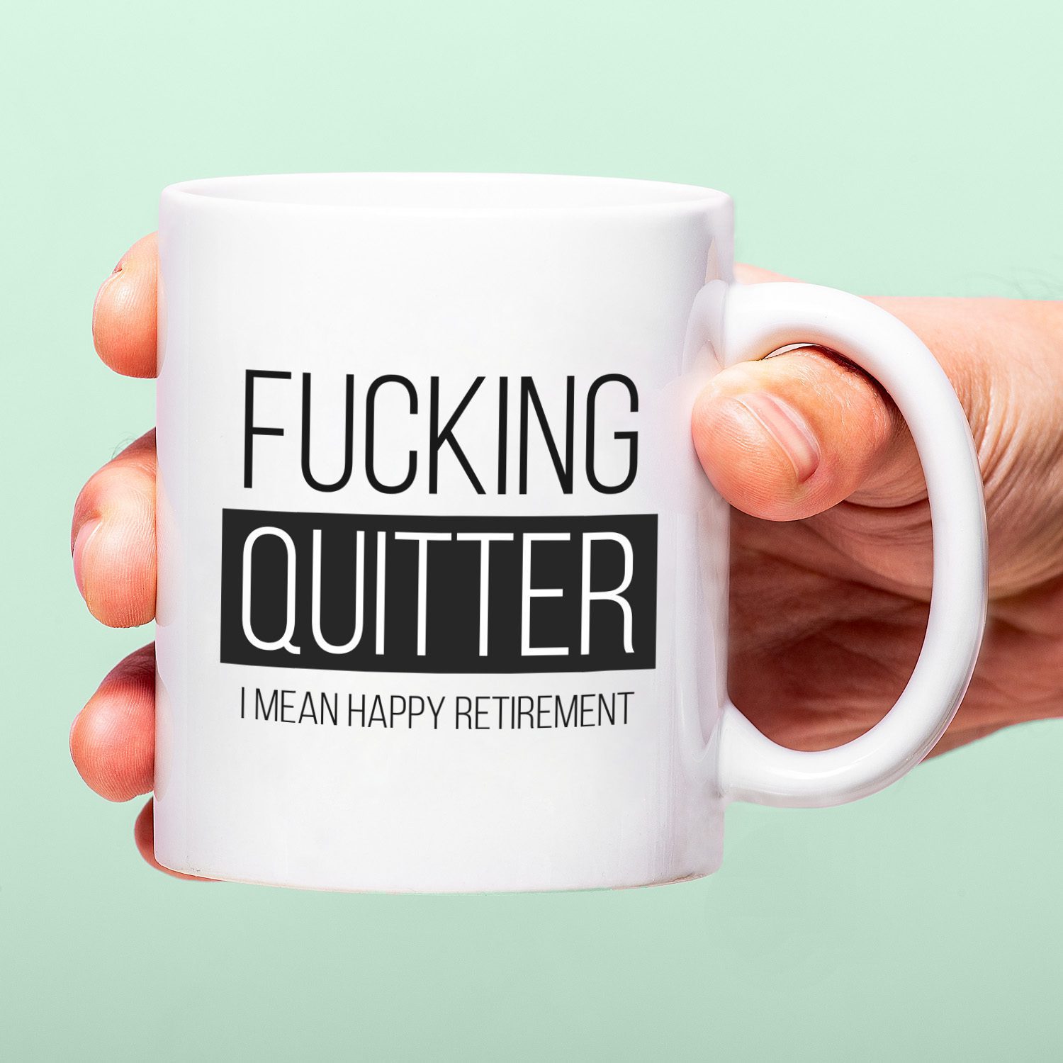Nutcrackers Mok Fucking Quitter