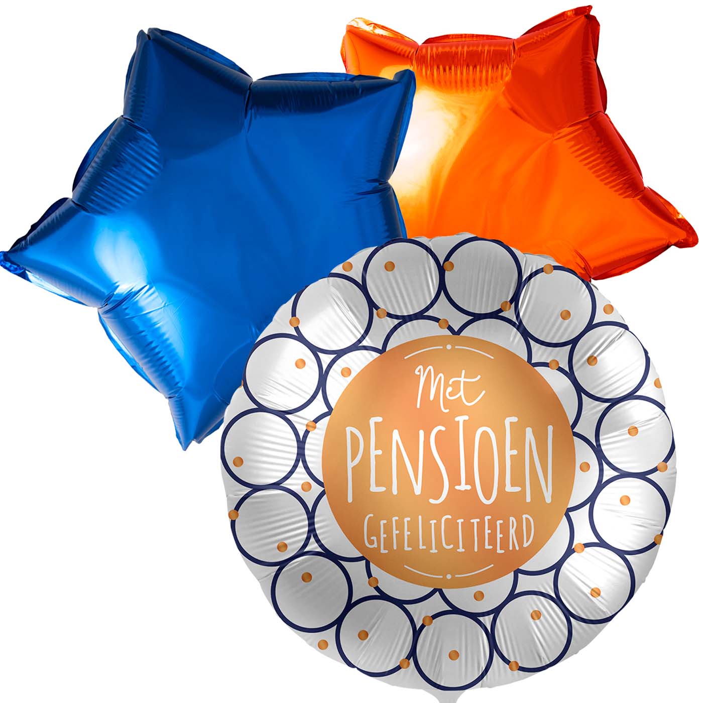 DeBallonnensite ballontoefje met pensioen gefeliciteerd!