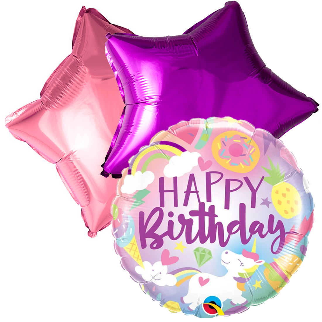 DeBallonnensite unicorn verjaardag ballontoefje