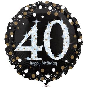 DeBallonnensite 40ste verjaardag ballon