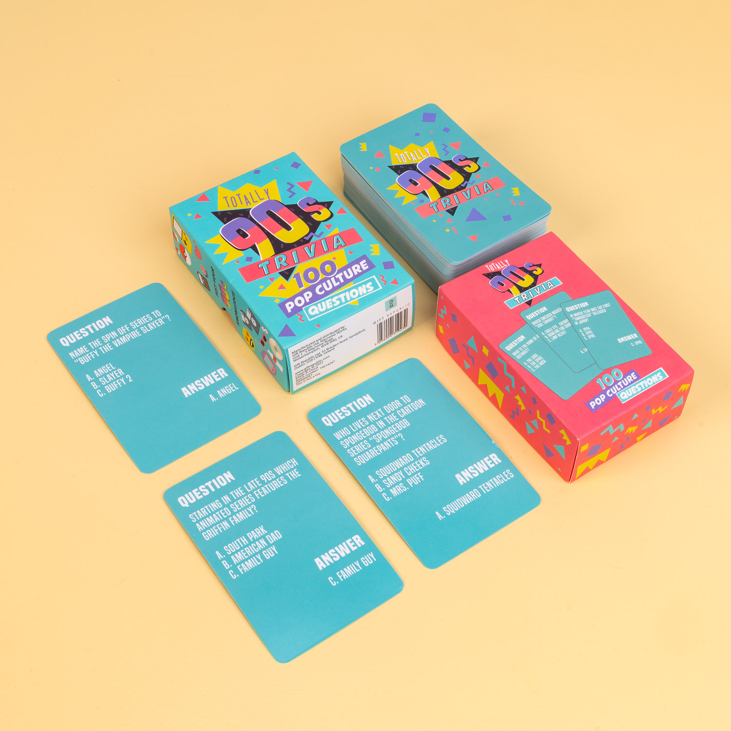 Gift Republic 90s Trivia Spel - Popcultuur
