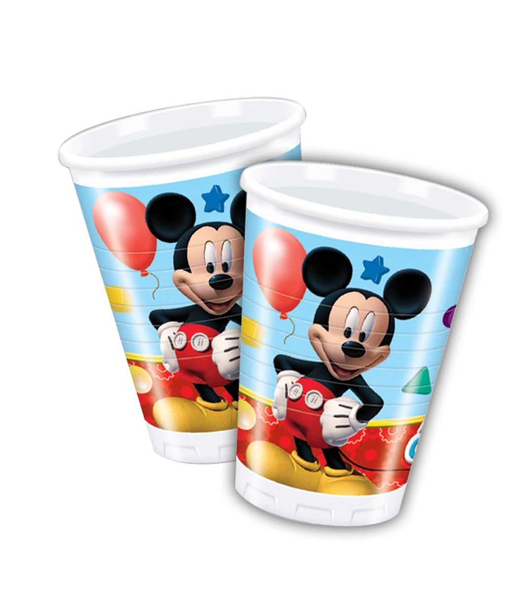Disney Mickey Mouse Clubhouse bekers - 8 stuks