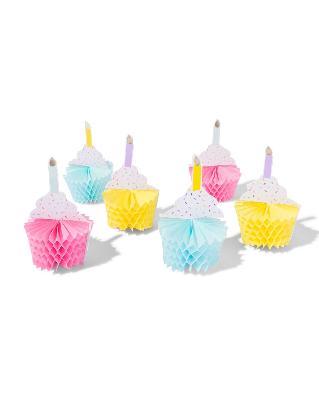 HEMA Honeycomb Cupcake 6 Stuks