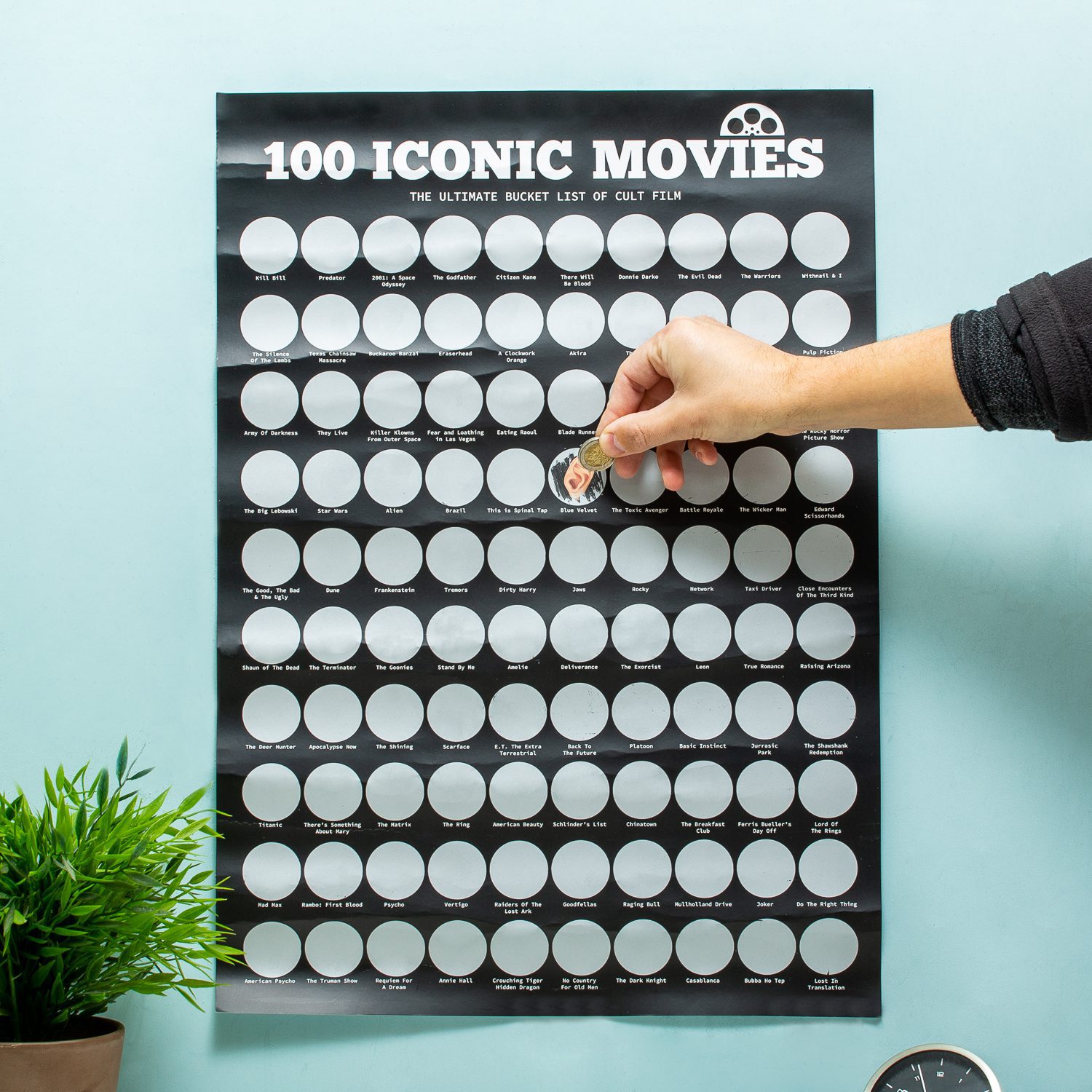 OOTB Scratch Sheet Iconic Movies