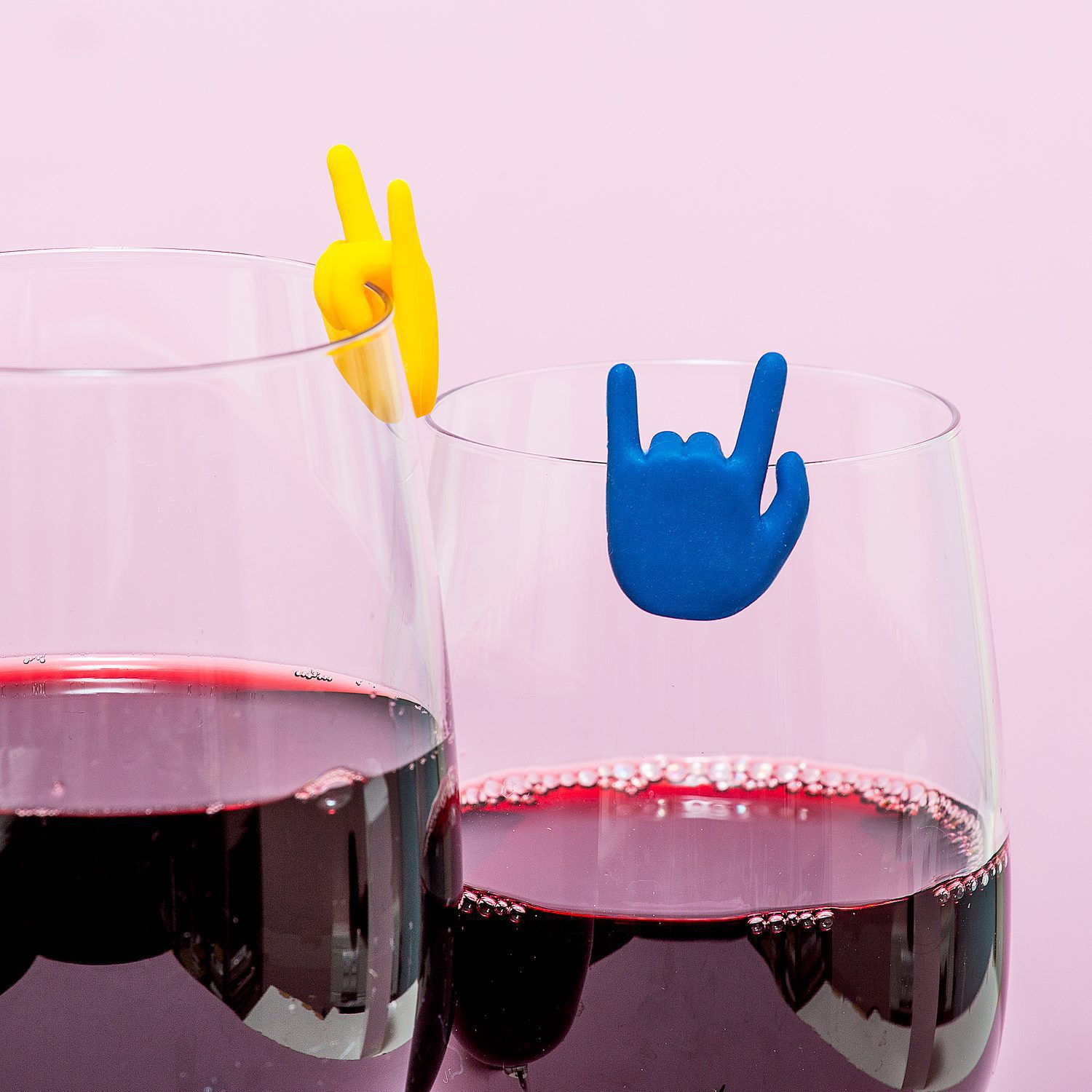 Winkee Rock Hand Glass Marker Set of 8