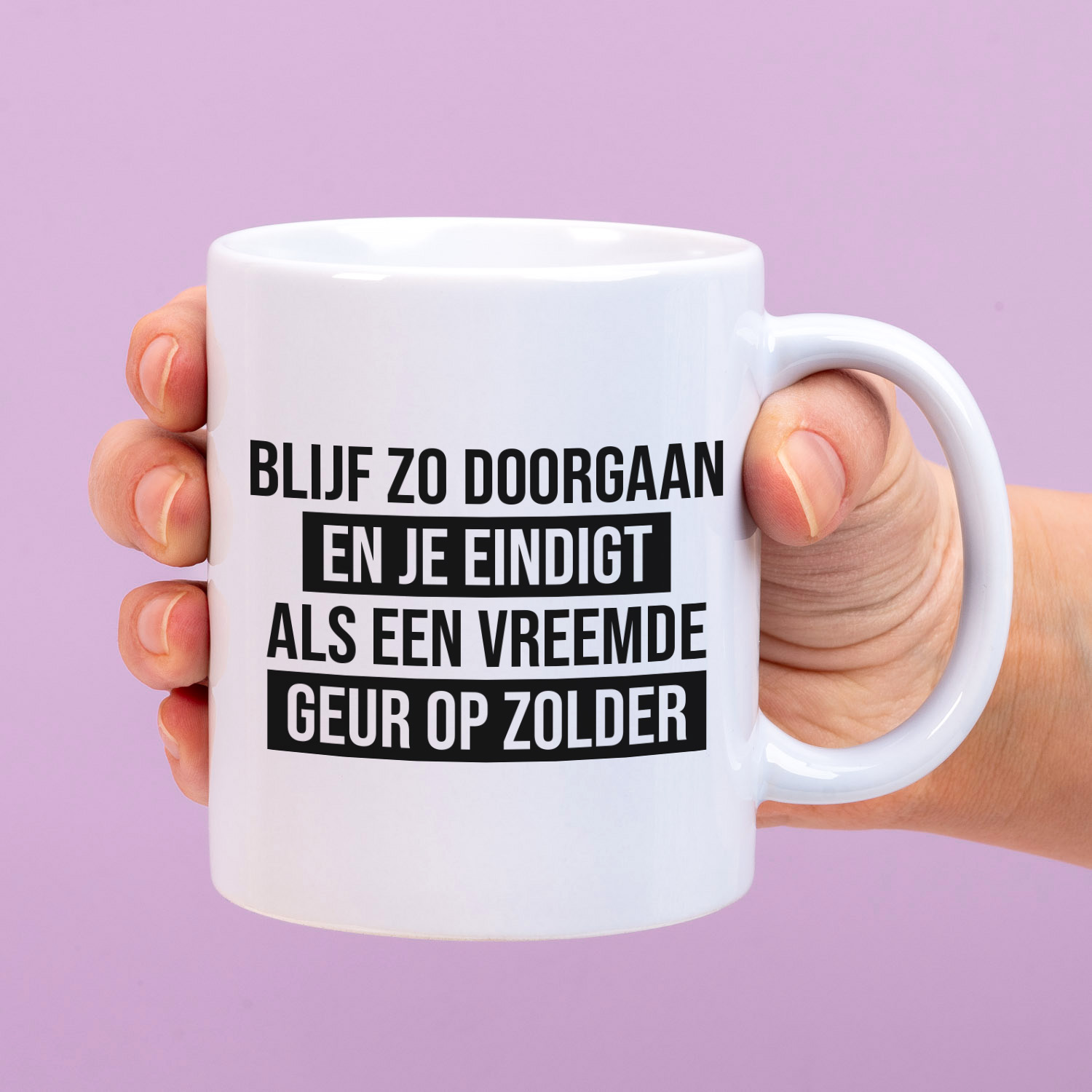 Ditverzinjeniet Mok Blijf zo doorgaan