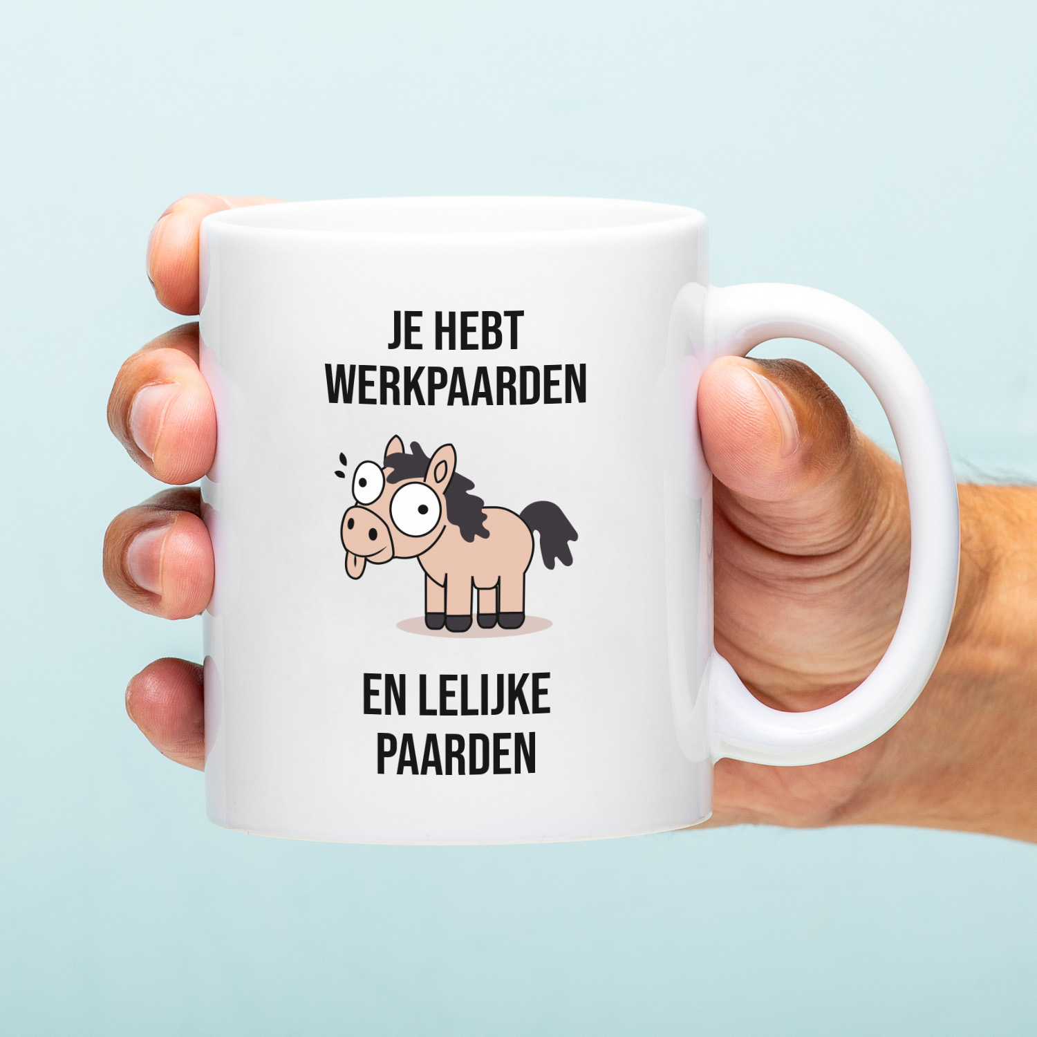Ditverzinjeniet Mok Je hebt werkpaarden en lelijke paarden