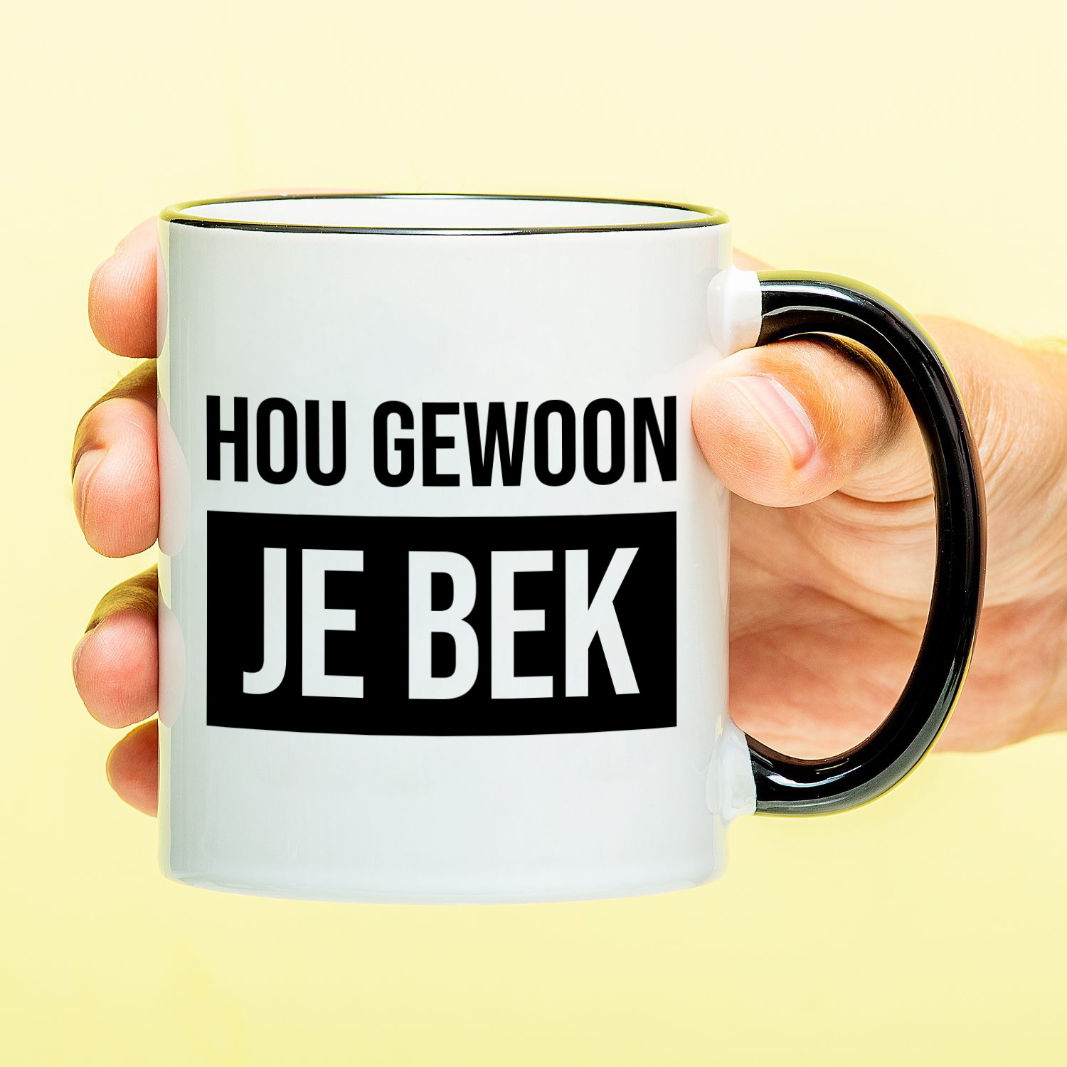 Ditverzinjeniet Mok Hou gewoon je bek