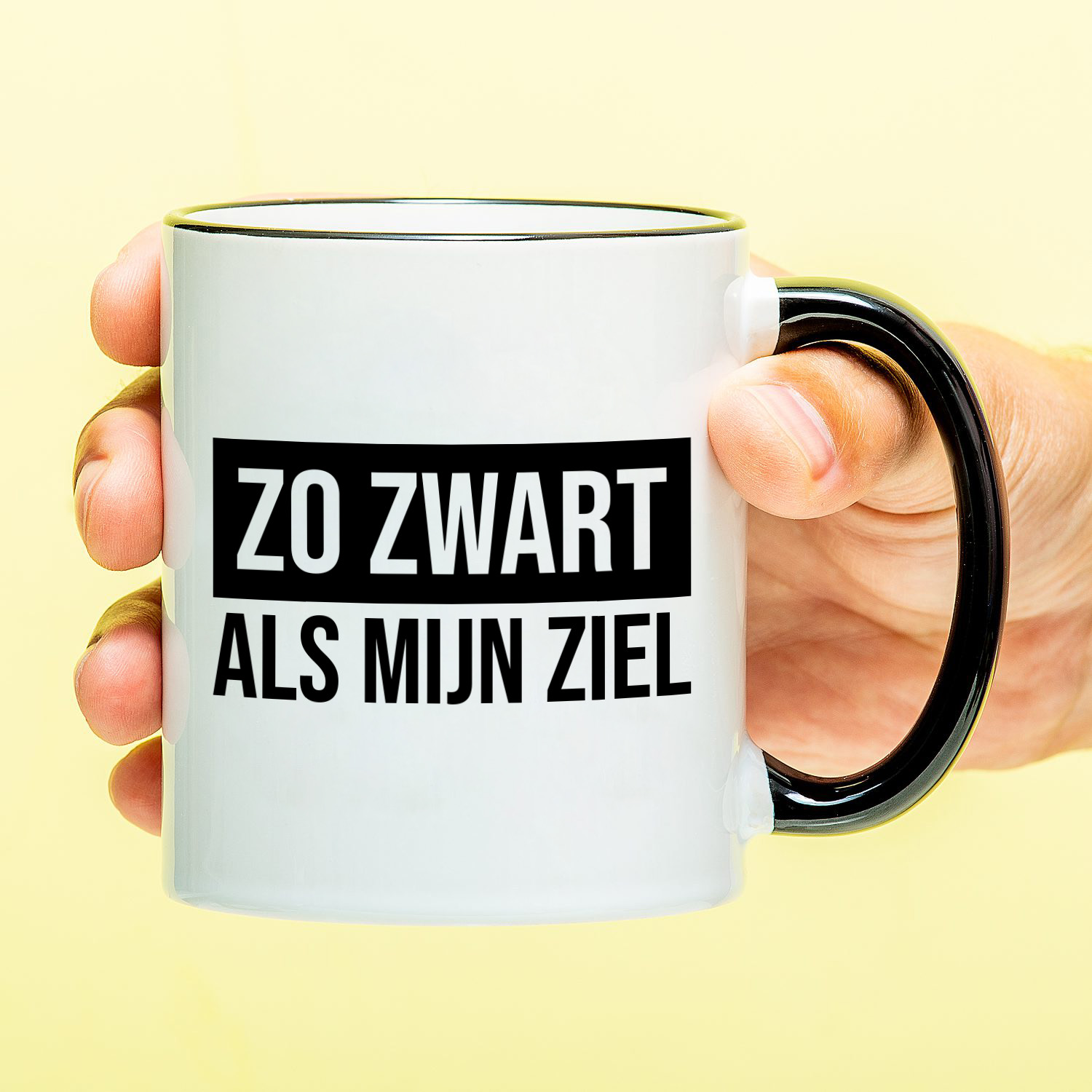 Ditverzinjeniet Mok Zo zwart als mijn ziel