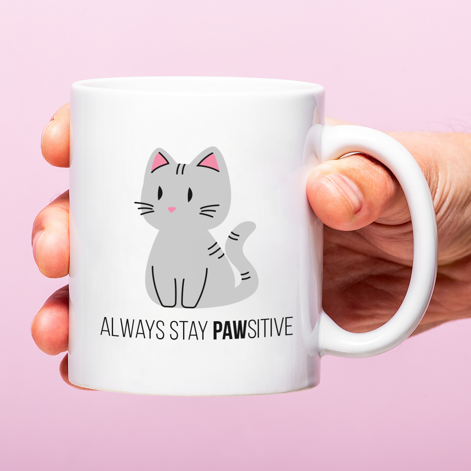 Ditverzinjeniet Mok Always stay pawsitive